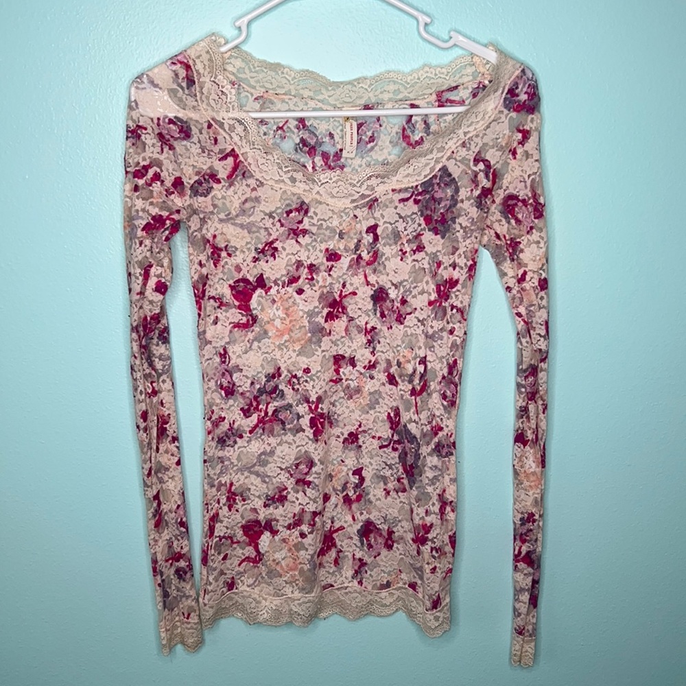 Free People Lace Top 💥Discounted💥 see details